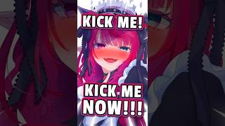 IRyS loves being kicked by Gold Ship...