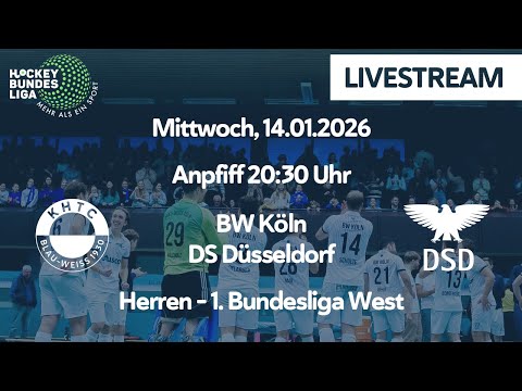 Herren - 1. Bundesliga West - BW Köln vs. DS Düsseldorf (7. Spieltag - Hallensaison 2025/2026)