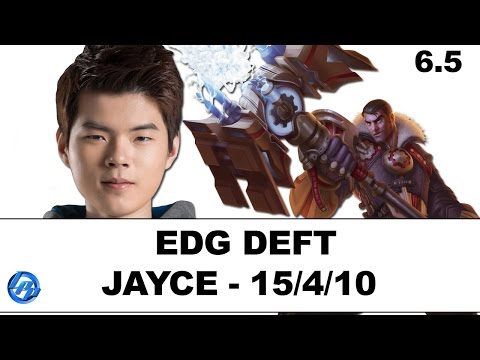 EDG Deft - Jayce vs Kalista - Kr Ranked