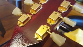 Video thumbnail for 2001 GIBSON LES PAUL STUDIO UPGRADED GOLD HARDWARE '57 CLASSIC HUMBUCKERS UP CLOSE REVIEW VIDEO by Essex Recording Studios