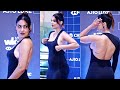 Stunning Actress Karishma Sharma Looks Uncomfortable In Black Outfit At Ajio Luxe Wkend 2024