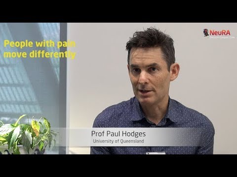 Prof Paul Hodges talks about pain and altered movement