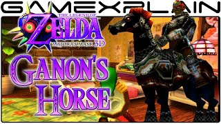 Ganondorf's Horse in Zelda: Majora's Mask 3D (Secret Easter Egg)