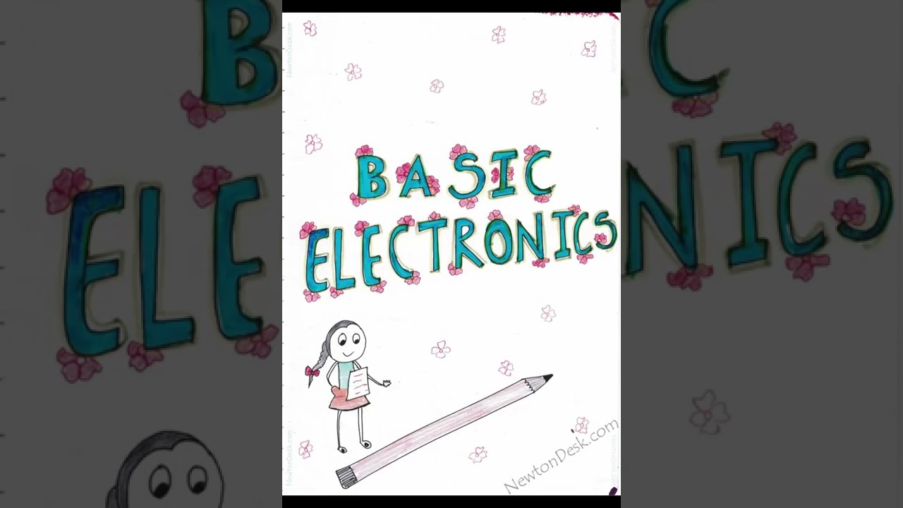 Basic Electronics Handwritten Notes 📚 #shorts | #handwritten #aesthetic #notes | NewtonDesk
