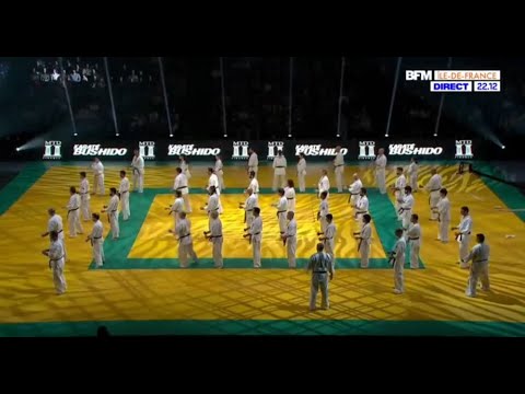 Festival des Arts Martiaux 2023 à Bercy - démonstration de karaté Kyokushinkai