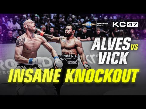 RAFAEL ALVES vs JAMES VICK *full fight* | GREATEST KO in KC history?!?