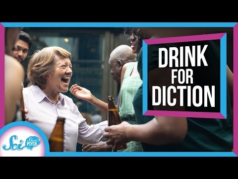 想說一口流利的外語嗎？來小酌吧！ (Want to Speak a Foreign Language Better? Have a Drink)
