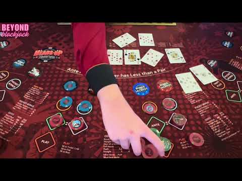 Heads Up Hold em Poker in Las Vegas - YouTube