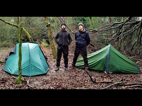 WALKING AND WILD CAMPING ON THE NORTH DOWNS WAY | PART 3: WESTHUMBLE TO MERSTHAM | HELM 1 TENT
