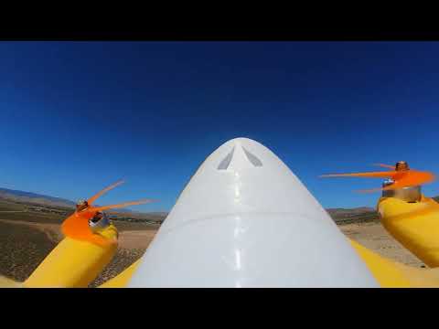 MiniHawk-VTOL Complete Flight Cycle