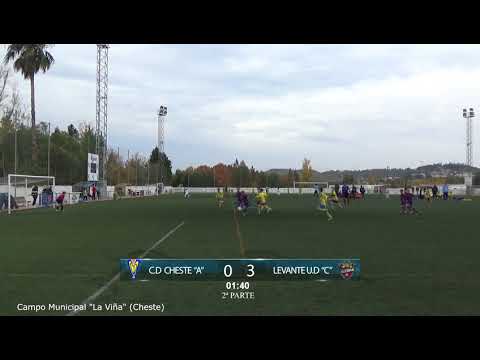 Jornada 9. C.D Cheste "A" 0 - 4 Levante UD "C" (Balilla)