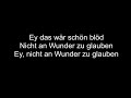 Wincent Weiss- An Wunder | Lyrics