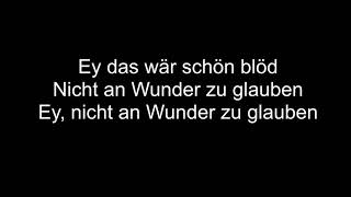 Wincent Weiss- An Wunder | Lyrics