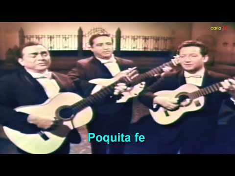 POQUITA FE (con letra) Los Panchos & Johnny Albino