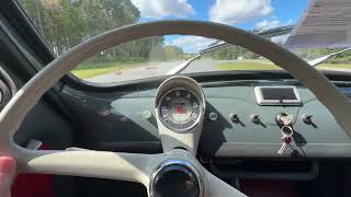 550cc-Powered 1967 Fiat 500F Ride Along