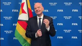 Download lagu FIFA President Infantino Congratulates Zimbabwe on the Launch of the ZIFA Munhumutapa Challenge Cup. mp3