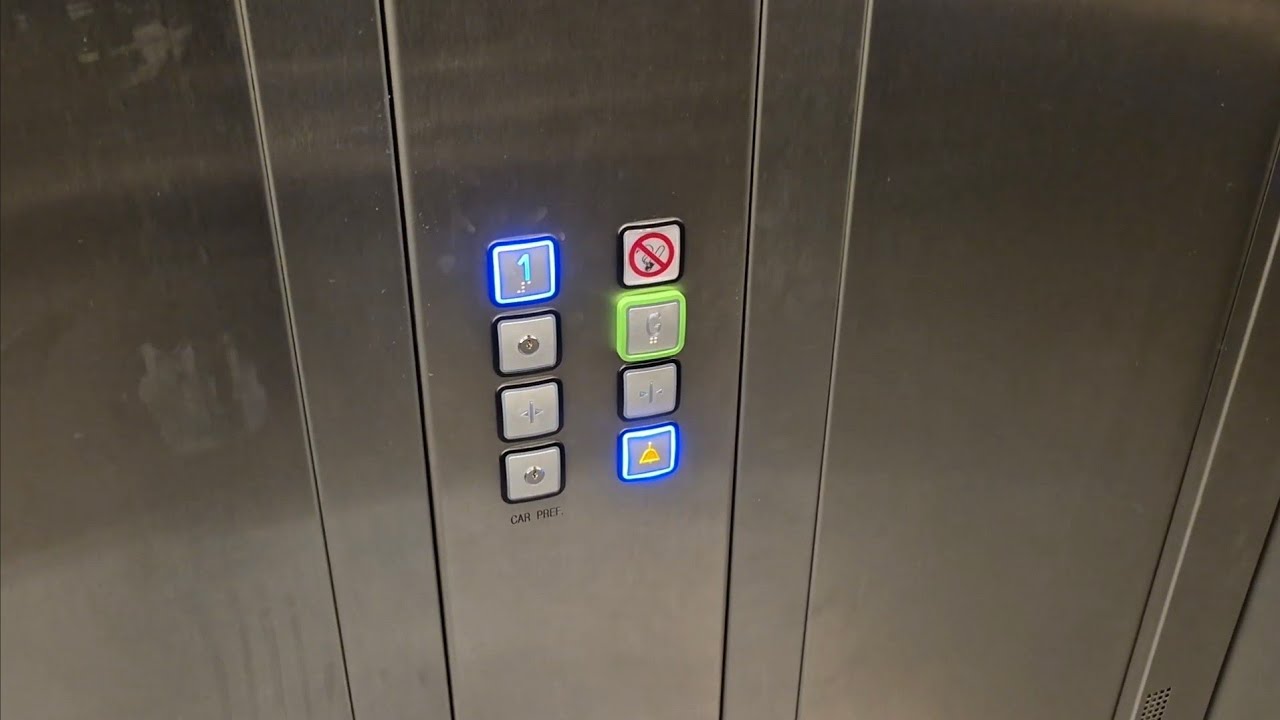 Brand New and Already Rough Doors! KLEEMANN Lifts Installed by Sheridan @ Stockroom, Stockport