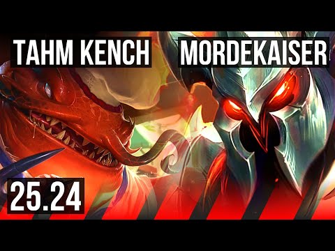 TAHM KENCH vs MORDEKAISER (TOP) | KR Master | 25.24