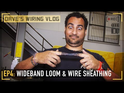🎥 Ep4: Wideband Hacks, Crimping, Splicing and Sheathing | DAVE'S WIRING VLOG