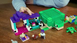 LEGO® Minecraft® 21254 Želví domek na pláži