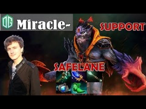 Miracle- Lion Safelane Pro Gameplay | SUPPORT | Dota 2 MMR