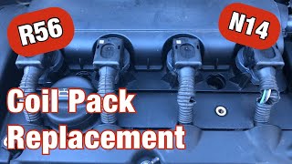 How to replace the coil packs on an R56 Mini Cooper S (N14)