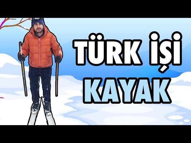 El Yapımı Kayak ile Kaydık - Türk İşi Kayak