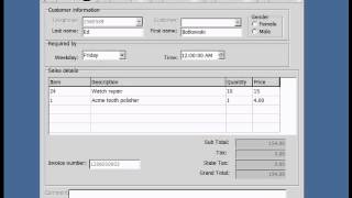 Point of Sale by CyberMatrix Corporation YouTube Video
