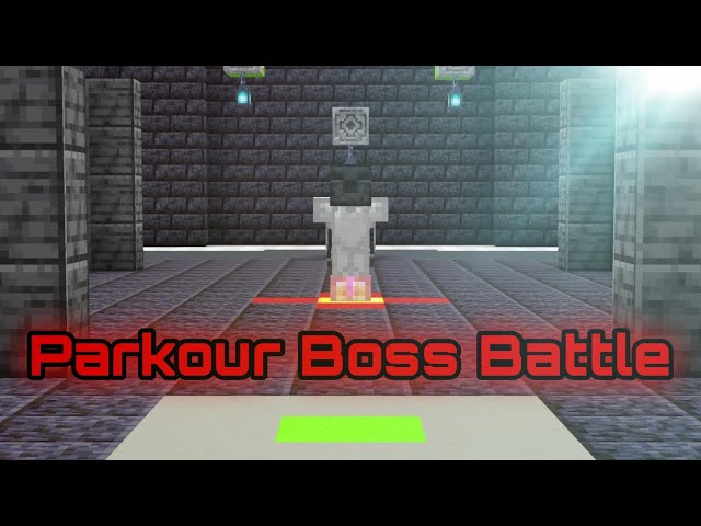 Parkour Map with Boss Battle - 1.17.0 Minecraft Map