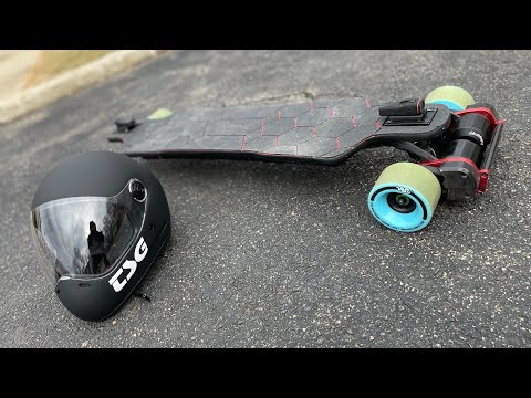 Wear your helmet kids! B-one Balrog with 100mm Boa wheels