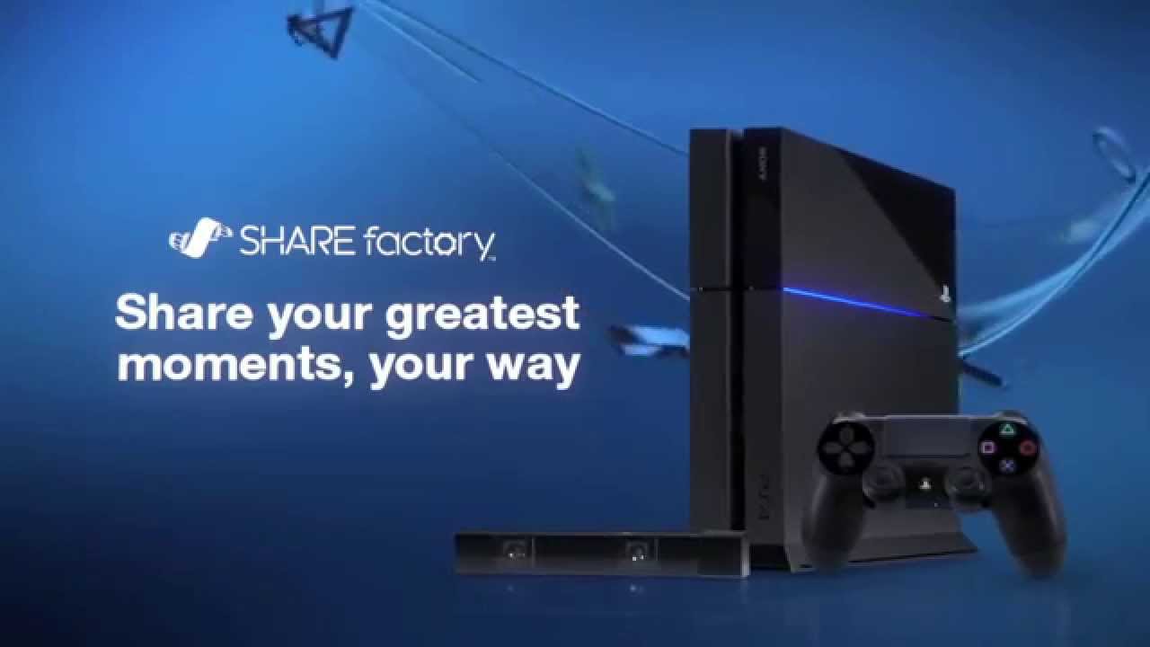 SHAREfactory video editor and other key features coming to PS4 with new system software update