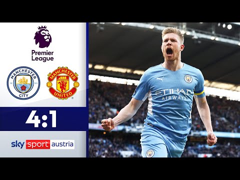 De Bruyne überragend! City zerlegt Red Devils | Man City - Man United |  Premier League 2021/22