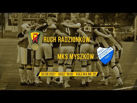 32 kolejka IV ligi (grupa I): RUCH RADZIONKÓW - MKS MYSZKÓW