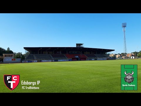 Edsborgs IP in Trollhättan Sweden | Stadium of FC Trollhättans