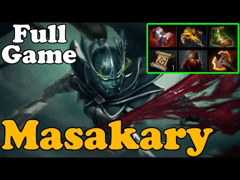 Dota 2 - Masakary Plays Phantom Assassin - FULL GAME - Ranked Match Gameplay
