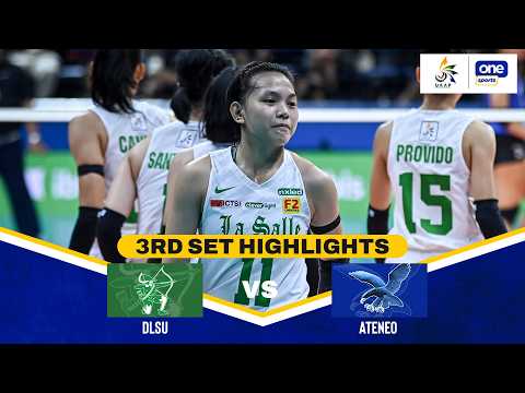 DLSU vs. ATENEO | SET 3 HIGHLIGHTS | UAAP SEASON 88 WOMEN’S VOLLEYBALL ROUND 1 | MAR. 1, 2026