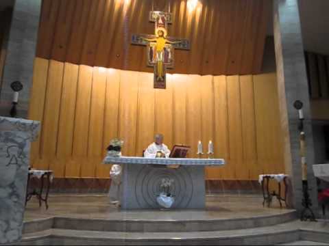 S. MESSA 2012-01-26 VANGELO S. LUCA 10,1-9 CRISTO RE Martina PE .wmv