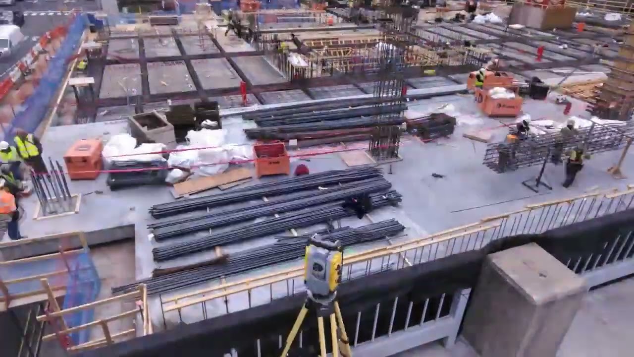 Raleigh's New City Hall - Construction Video February 12 - April 15, 2025