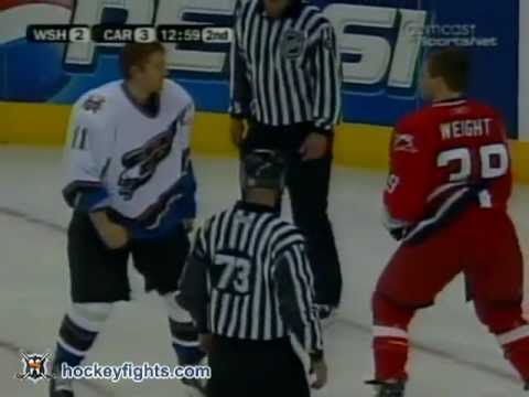 Jeff Halpern vs Doug Weight Apr 3, 2006