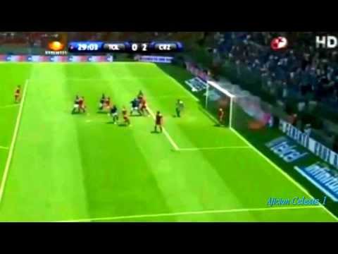 Gol Azul.  Perea.  Toluca 0 Cruz Azul 2.  21ab13