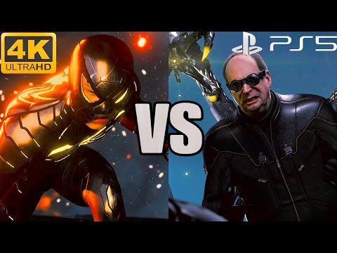 Dr Octopus Final Boss Fight | Spider-Man Remastered PS5 Ending 4K
