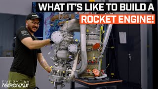 Hands on Ursa Major's Rocket Engines! Tour, interviews and test fire!