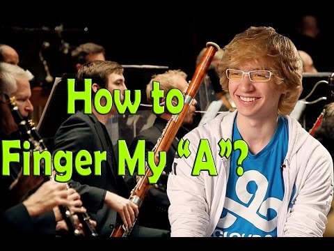 Meteos playing bassoon on his stream