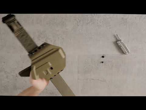 Pouzdro G17 OWB No Light Holster, Direct Action