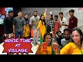 Movie At Village Theatre Kaanum Pongal Outing Hussain Manimegalai