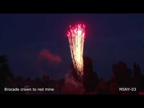 MSNY-03 Brocade crown to red mine