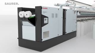 Autocoro 11 automatic rotor spinning machine. Think leading.