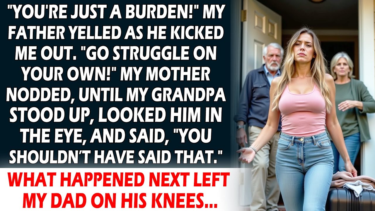 He Kicked Me Out, Until Grandpa Stood Up And Said, 'You Shouldn’t Have Said That.