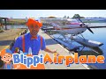 Blippi Explores A Seaplane Blippi Moonbug Play And Learn