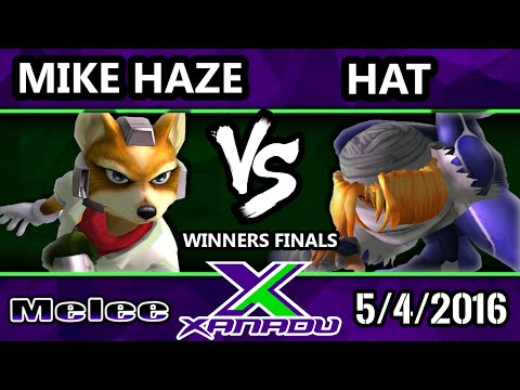 S@X 148 SSBM Winners Finals - Hat (Sheik) Vs. Mike Haze (Fox, Captain Falcon)